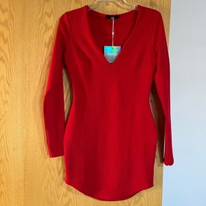 NWT Missguided Red Dress